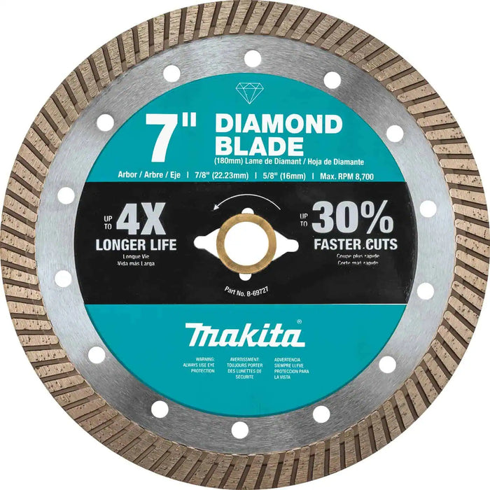 7" Diamond Blade, Turbo, General Purpose