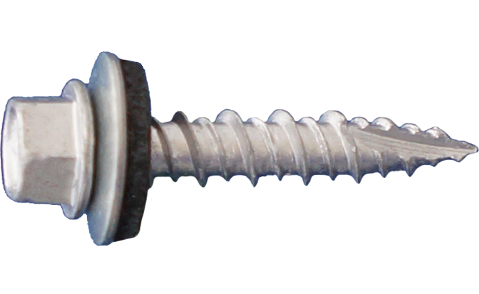 Dagger-Tite 10" x 2" Type 17 Hex Screw w/Bonded Washer DAGCT1020T17
