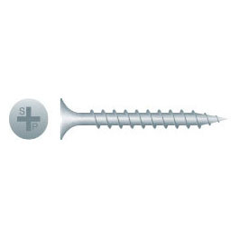 Intercorp #10 x 6" Phillips Bugle Head Coarse Thread Deck Screws, Dacrotized - 500 Qty