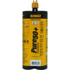 DeWalt PURE50+ 20.5oz Epoxy Injection Adhesive Anchoring, (610ml) 1-1