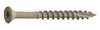 Dagger-Deck 10" x 5" Star Flat Nibs Type 17 Tan Deck Screws - 1000 Qty