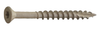 Dagger-Deck 10" x 6" Star Flat Nibs Type 17 Tan Deck Screws - 1000 Qty