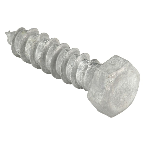Kanebridge 3/8" x 1-1/2" Galvanized Hex Lag Screws - 100 Qty