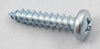 Kanebridge #8 x 1" Phillips Pan Head Zinc Plated Sheet Metal Screws - 100 Qty