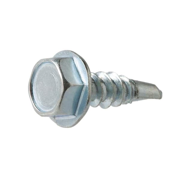 Kanebridge #10 x 3/4" Hex Washer Head Stainless Steel Sheet Metal Screws - 50% Off