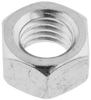 Brighton Best 1/2" x 13mm Coarse Thread Grade 5 Zinc Hex Nut - 100 Qty