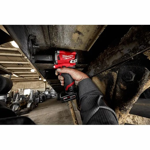 Milwaukee M12 FUEL Stubby 1/2" Impact Wrench Kit