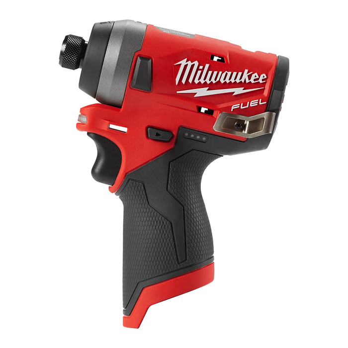 Milwaukee M12 Fuel 2-Tool Combo Kit - 1/2" Hammer Drill And 1/4" Hex Impact Driver