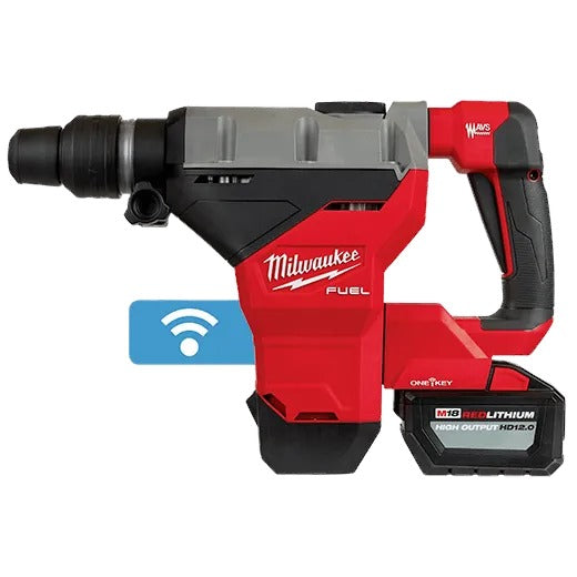 Milwaukee M18 FUEL 1-3/4" SDS MAX Rotary Hammer Kit with (2) 12.0 Battery