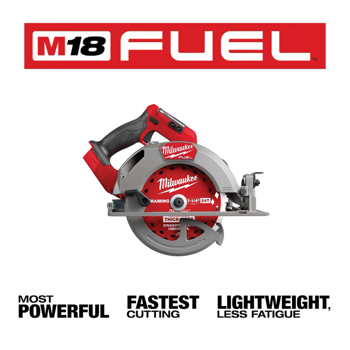 Milwaukee M18 FUEL 7-1/4" Circular Saw, (Tool Only)