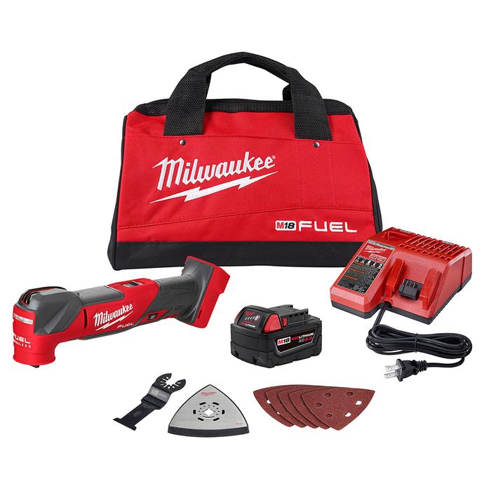 Milwaukee M18 FUEL oscillating multi tool kit