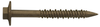 Dagger-Con 1/4" x 6" Hex Flange Bronze Concrete Screws - 250 Qty