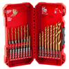 Milwaukee Shockwave Impact Duty Red Helix Titanium Drill Bit Set 23Pc