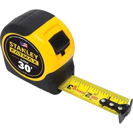 DeWalt STANLEY‚® FATMAX‚® 30ft. Classic Measuring Tape