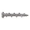 DeWalt WALL-DOG 1-1/4" Robertson Head Zinc Screw Anchor - 100 Qty