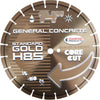 Diamond Products 14" x .125" Standard Gold High Speed Diamond Blade with Universal Arbor