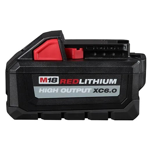Milwaukee M18 Redlithium High Output Xc 6.0Ah Battery Pack 2 Pc