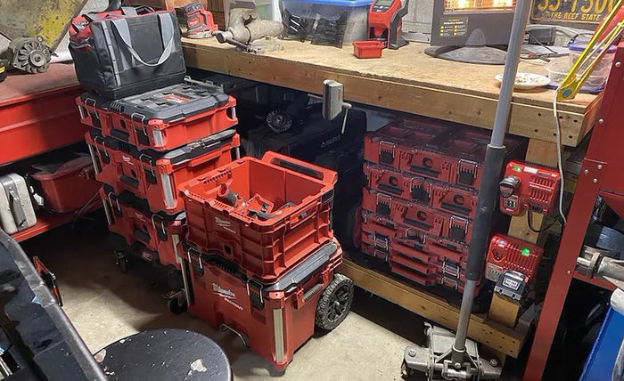 Milwaukee Packout Organizer - Red