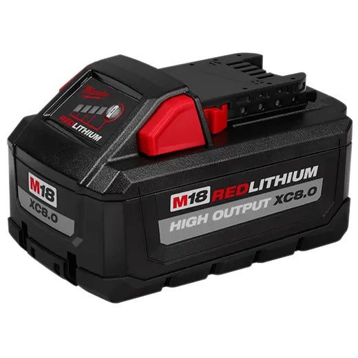 Milwaukee M18 Xc8.0 Redlithium High Output 8 Ah Starter Kit