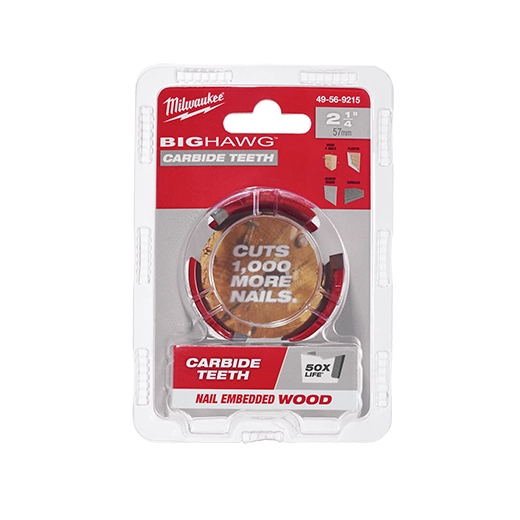 Milwaukee 2-1/4" BIG HAWG™ Carbide Teeth Hole Saw