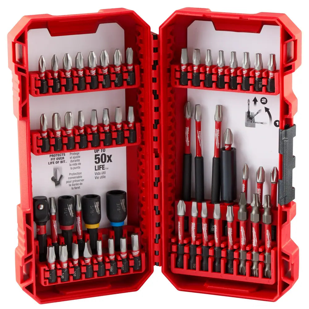 Milwaukee SHOCKWAVE Impact Duty™ Driver Bit Set - 54 Pcs — Power  
