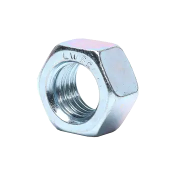 Brighton Best 1/2" x 13mm Coarse Thread Grade 2 Zinc Hex Nut - 100 Qty