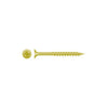 Intercorp #6 x 1-1/4" Phillips Bugle Head Coarse Thread Deck Screws, Yellow Zinc - 8000 Qty