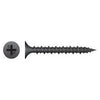 Intercorp #6 x 1-5/8" Phillips Bugle Head S-Point Hi-Low Thread Drywall Screws, Phosphate - 5000 Qty