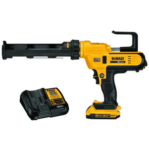 DeWalt (dce560d1) 20V MAX* 10oz/300ml Adhesive Gun Kit with Battery and Charger