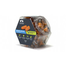 Pyramex 32dB Disposable Uncorded Foam Earplugs in Bin - Orange