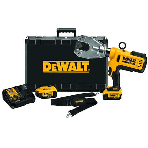 DeWalt DCE350M2 20V Cordless Dieless Cable Crimping Tool Kit with Dual Batteries