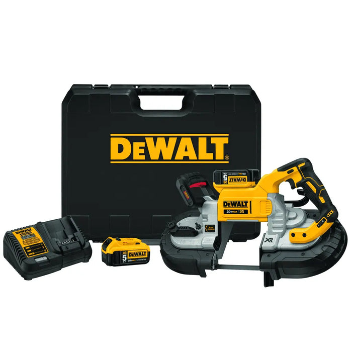 DeWalt (dcs376p2) 20V MAX* 5" Dual Switch Band Saw Kit