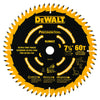 DeWalt 7-1/4" 60-Tooth Cordless Miter Saw Blade