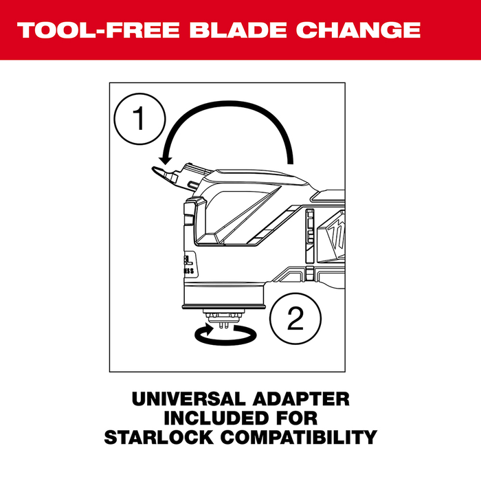 M18 cordless oscillating multi tool with battery