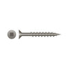 Intercorp #8 x 1-3/4" Square Drive Flat Head Particle Board Screws, Plain and Lubed - 4000 Qty
