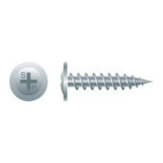 Intercorp #8 x 1-5/8" Phillips Modified Truss Head K-Lath Drywall Screws, Zinc-Plated - 4000 Qty