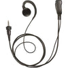 Kenwood Pro-Grade Lapel Microphone with G-Hook - Black
