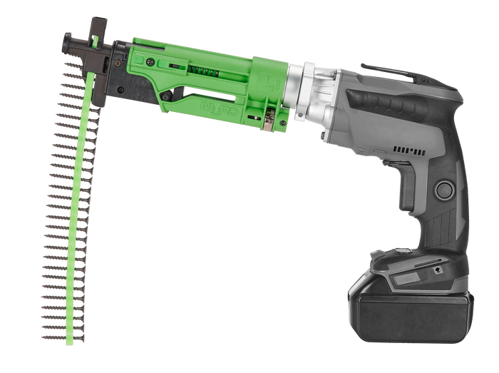 Muro Easy Driver Screw Gun, Drives 3/4" to 1-5/8" Screws, Wood and Metal Studs