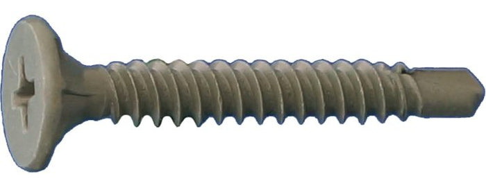 Daggerz 8" x 1-5/8" Phillips Wafer Head Cement Board Self Drill Screws 