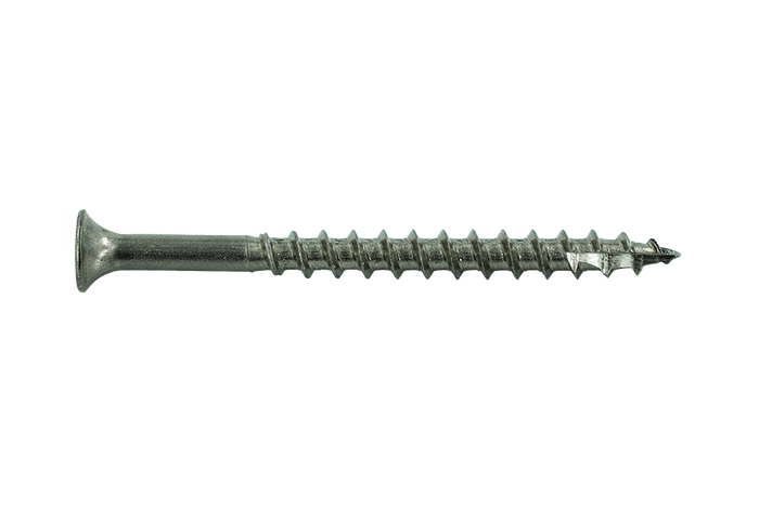 Muro #10 X 2 1/2" Twinfast Coarse Thread Screw, Bugle Head, #2 Square Drive, Type 17 Screw Tip, 316 Stainless Steel - 1800 Pcs