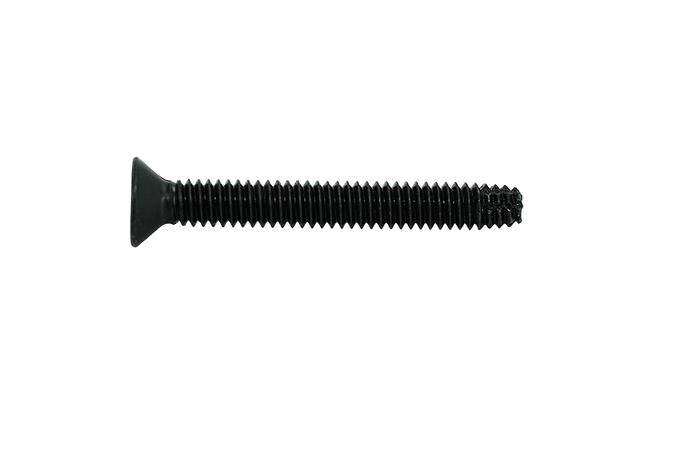 Muro 1/4" x 2" (6 mm x 55 mm) Coarse Thread Screw, Flat Head, Torx 30 Drive, Type F Screw Tip, Black Phosphate - 1200 Pcs