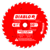 Diablo 6-1/2" x 32-Teeth Carbide Saw Blade for Wood and Metal - 5 Pcs