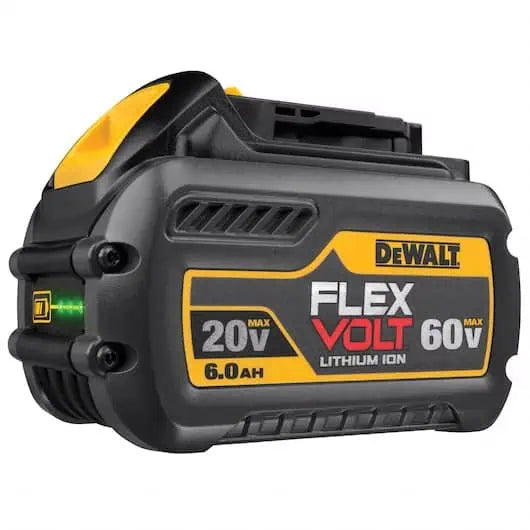 DeWalt FLEXVOLT‚® 20V/60V MAX* Lithium-Ion 6.0Ah Battery