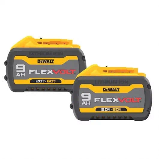 DeWalt Flexvolt 20V/60V MAX Lithium-Ion 9.0Ah Battery - 2 Pack
