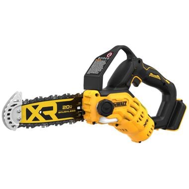 DeWalt 20V MAX* 8" Brushless Cordless Pruning Chainsaw, (Tool Only)