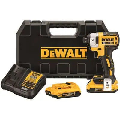 DeWalt DCF887D2 20V MAX* XR 3-Speed 1/4" Impact Driver Kit