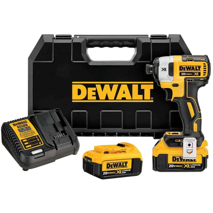 DeWalt 20V MAX* XR‚® 3-Speed 1/4" Impact Driver Kit