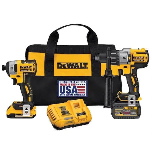 DeWalt FLEXVOLT‚® 20V/60V MAX* Cordless Hammer Drill & Impact Driver with Battery/Charger