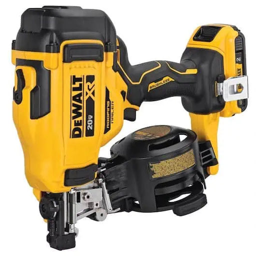 DeWalt (dcn45rnd1) 20V MAX* 15‚° Cordless Coil Roofing Nailer Kit
