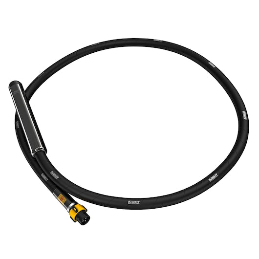 DeWalt POWERSHIFT™ 2" Head, 7 ft Concrete Vibrator Shaft